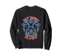 Not Today Jesus - Baphomet Occult Sweatshirt