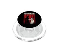 Not Today Jesus Occult Horror Graphic Halloween Witchcraft PopSockets PopGrip for MagSafe