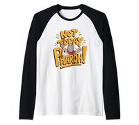 Not Today Pharoh! Funny Passover Pesach w/Moses Raglan Baseball Tee