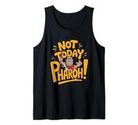 Not Today Pharoh! Funny Passover Pesach w/Moses Tank Top