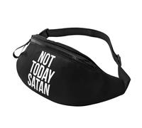 Not Today Satan Bum Bags Bum Bag Lightweight Bumbags For Ladies Running Outdoors 14X35Cm