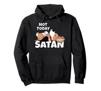 Not Today Satan Lazy Beagle Pullover Hoodie