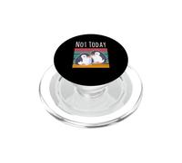 Not Today Sleeping Penguin Cute Napping Couple Bedtime PopSockets PopGrip for MagSafe