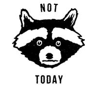 Not Today Sweatshirt - White - M - White