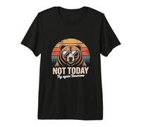 Not Today Try Again Tomorrow Retro Bear Premium T-Shirt