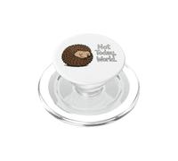 Not Today World Cute Hedgehog Introvert Design PopSockets PopGrip for MagSafe
