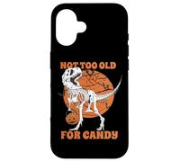 NOT TOO OLD FOR CANDY! Not too old for sweets! T-Rex. Case for iPhone 16