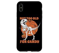 NOT TOO OLD FOR CANDY! Not too old for sweets! T-Rex. Case for iPhone XS Max