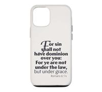 Not Under Law But Under Grace, Romans 6:14 King James Bible Case for iPhone 12/12 Pro