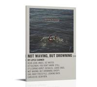 Not Waving But Drowning Loyle Carner Waterproof Canvas Poster Anti-fingerprint Wear-resistant Decorative Painting Long-lasting And Durable Suitable for Entrance CorridorFrame-style08x12inch(20x30cm)