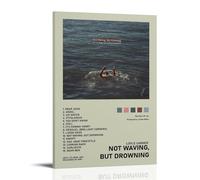Not Waving But Drowning Loyle CarnerPainting Art Poster Canvas Art Wall Decoration Home Bedroom Aesthetics Painter Living Deco Strong Wall Painting Room DecoratedFrame-style24x36inch(60x90cm)