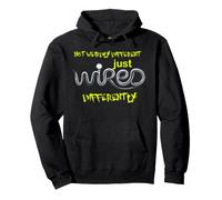 Not Weird, Just Wired Differently | ADHD/Autism design Pullover Hoodie