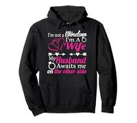 Not Widow Forever a Wife Woman Who Lost Her Husband Pullover Hoodie