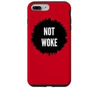 Not Woke Free Speech Anti Woke Anti-Liberal Freedom Patriot Case for iPhone 7 Plus/8 Plus