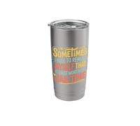 Not Worth The Jail Time I Remind Myself - Stainless Steel Insulated Tumbler