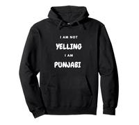 Not yelling Punjabi Indian Pakistani Humor Funny Mens Womens Pullover Hoodie