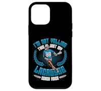 Not Yelling This Is My Lacrosse Coach Voice Lacrosse Coach Case for iPhone 12 mini
