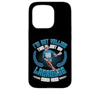 Not Yelling This Is My Lacrosse Coach Voice Lacrosse Coach Case for iPhone 15 Pro