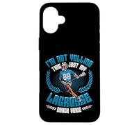 Not Yelling This Is My Lacrosse Coach Voice Lacrosse Coach Case for iPhone 16 Plus