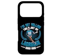 Not Yelling This Is My Lacrosse Coach Voice Lacrosse Coach Case for iPhone 17 Pro