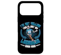 Not Yelling This Is My Lacrosse Coach Voice Lacrosse Coach Case for iPhone 17 Pro Max