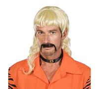 amscan 9908763 - Adults Not Your Average Joe Wig & Moustache