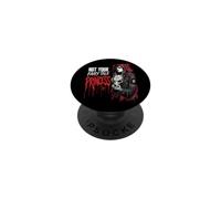 Not Your Fairy Tale Princess Gothic Wolf Skull PopSockets Adhesive PopGrip