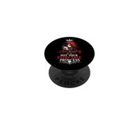 Not Your Fairy Tale Princess Gothic Wolf Skull PopSockets Adhesive PopGrip
