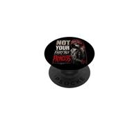 Not Your Fairy Tale Princess Gothic Wolf Skull PopSockets Adhesive PopGrip