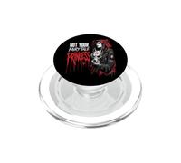 Not Your Fairy Tale Princess Gothic Wolf Skull PopSockets PopGrip for MagSafe