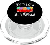 Not Your Gym Bros Workout Cardio Drumming PopSockets PopGrip for MagSafe