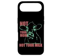 NOT YOUR MOM NOT YOUR MILK Anti Dairy Vegan Animal Love Case for iPhone Air