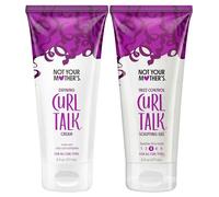 Not Your Mother's Curl Talk Frizz Control Sculpting Gel and Defining Cream (2-Pack) - 6 fl oz - Formulated with Rice Curl Complex - For All Curly Hair Types