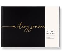 Notary Journal Log Book - Notary-Compliant Record Book for Notarial Acts - Luxury Hardcover Notary Public Journal with Thick Premium Paper - High-Volume Use for Mobile & Loan Signing Notaries