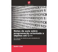 Notas de aula sobre programação orientada a objetos em C++: Um manual de referência para estudantes de bacharelato