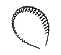 Notched Headband for Wavy Hair with Teeth, Non-Slip Resin Accessories for Women Men Children