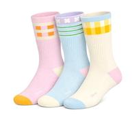 notcoy Cotton Blend Ribbed Socks, 3 Pairs | Endless Summer