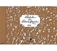 Note Book for Nannerl piano (very easy) Mozart Schott Music Saddle-wire stitchin