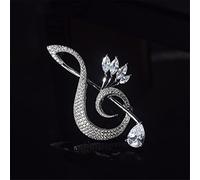 Note Brooch Female Pin Men's Clothes Suit Retro Corsage Teacher's Day Gift Clothing Accessories