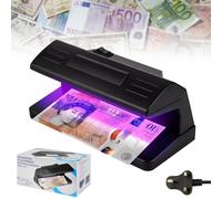 Note Checker, Counterfeit Money Detector, UV Light Money Checker, Fake Note Checking Tool for Polymer & Paper Banknotes, Fluorescent Mark Tracer for Shops Hotels Restaurants Home