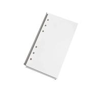 Note Organization Accessories, Journal Planner Structure for Refill Compatibility, Desk Planning, Easy Page Rotation Six Hole Journal Accessories Portable Planner Format Compact Note Organization Page