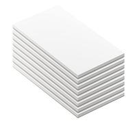 Note Pads - Memo Pads - Small Notepad Writing Pads for Taking Notes and Task Allocation - Easy to Peel - 80gsm Papers with Cardboard Backing - 50 Sheets - Pack of 8 - (3" x 5") Office Product