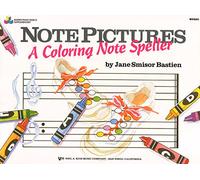 Note Pictures: A Coloring Note Speller (Bastien Piano Basics)