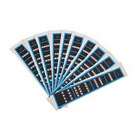 Note Positions Finger chart Keyboard sticker, Guide label 4/4 Sticker for 3/4 violin Sticker for(BC05 4/4 blue border)