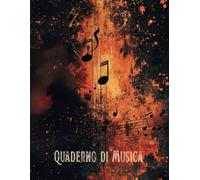 Note Ribelli: Quaderno Pentagrammato per Musicisti Creativi - formato A4 - 12 pentagrammi per pagina, pagine numerate, con indice iniziale. Ideale per Compositori, Studenti e Musicisti