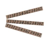 Note Stickers Tongue Drum Labels, Steel Percussion Instrument Accessories Decals, 3x Large Pvc Adhesive Markers with Strong Adhesion, for Replacement Parts Percussion Training Scale Identification Use