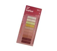 Note Tabs with Refined Color Scheme Optimizing Information Retrieval and Creative Expression Artistic Stationery Supplies