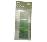 Note Tabs with Refined Color Scheme Optimizing Information Retrieval and Creative Expression PET Adhesive