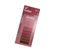 Note Tabs with Refined Color Scheme Optimizing Information Retrieval and Creative Expression PET Adhesive