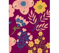 Note-Taking Journal with Boxes and Lines (burgundy cover): For Sticky Notes, Sketches, and Visual Cues